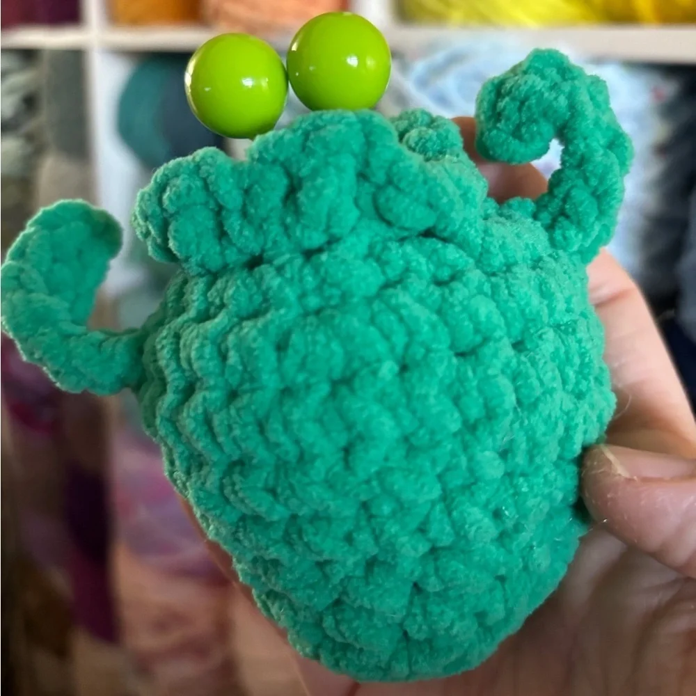 handmade Crochet pocket monster toy